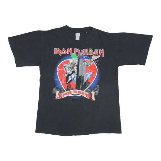 1990 Iron Maiden No Prayer For New York Shirt