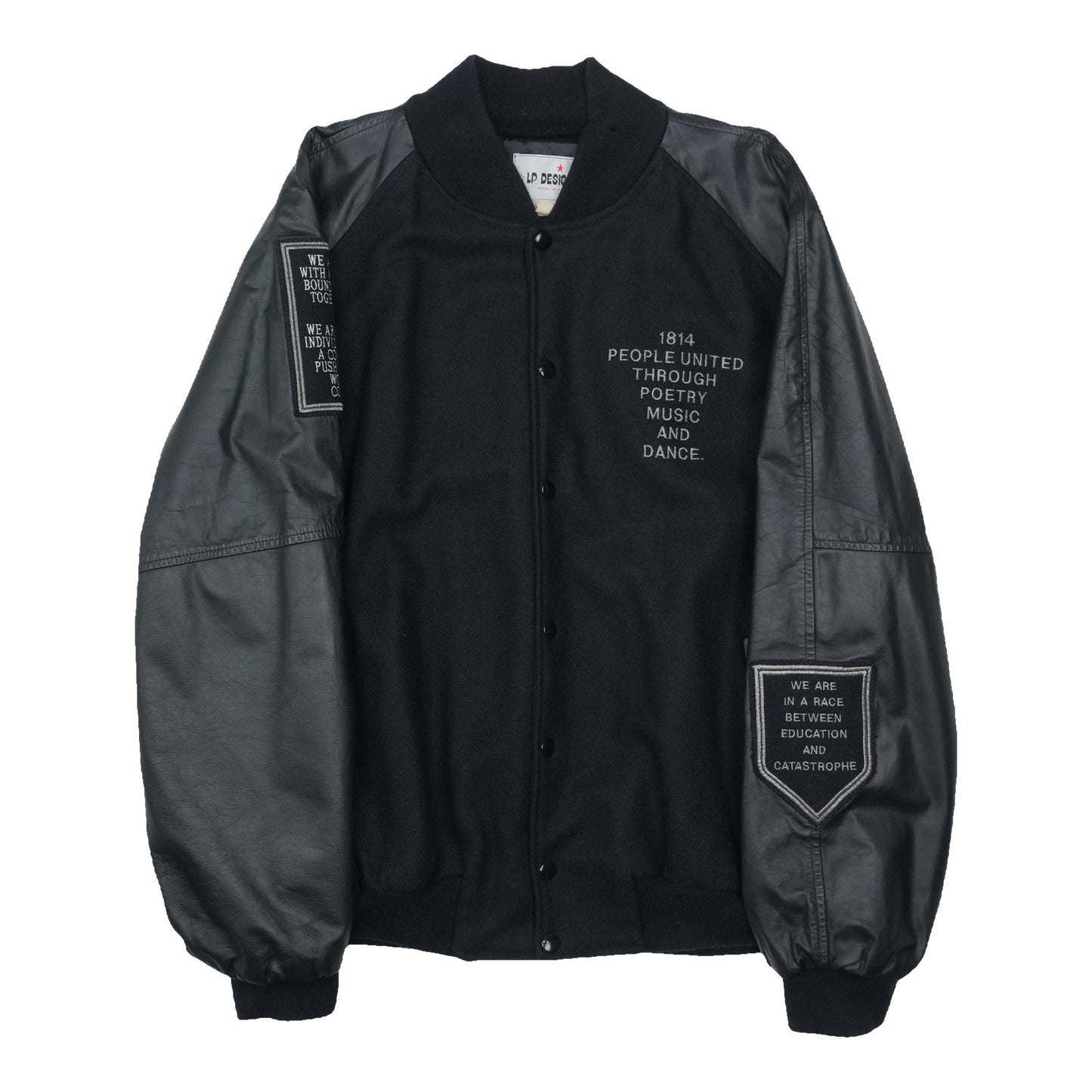 1990 Janet Jackson Rhythm Nation World Tour Varsity Jacket