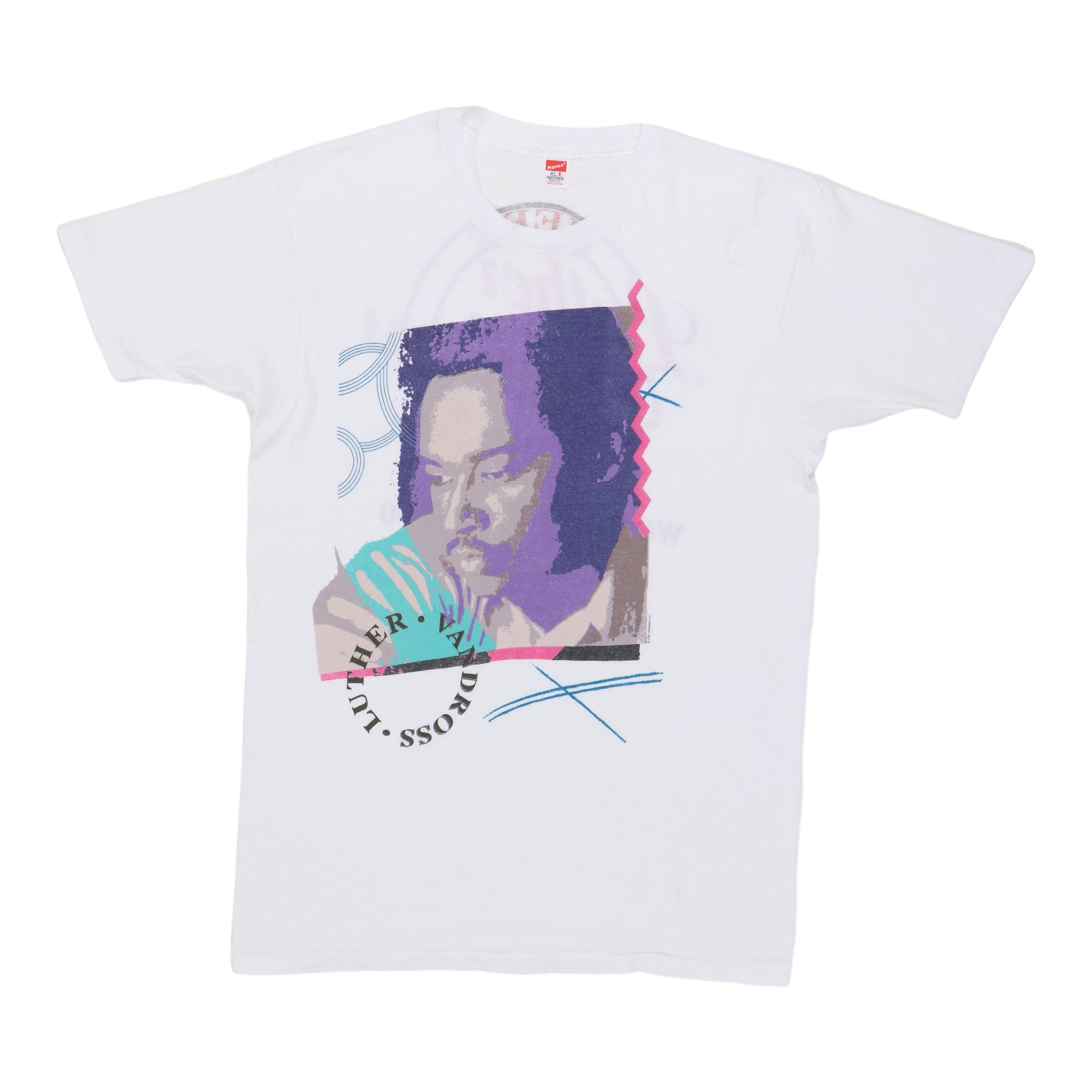 1990 Luther Vandross Here & Now World Tour Shirt | Authentic