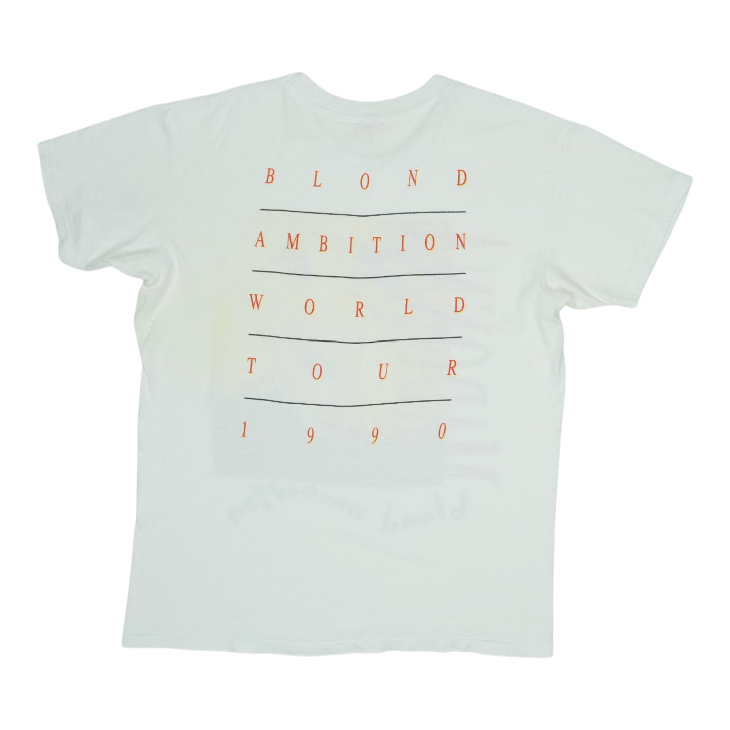 1990 Madonna Blond Ambition World Tour Shirt