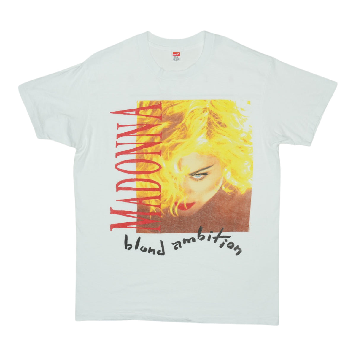 1990 Madonna Blond Ambition World Tour Shirt | Authentic Vintage 