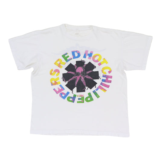 1990 Red Hot Chili Peppers Positive Mental Octopus Shirt