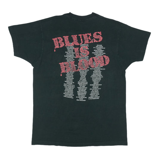 1990 The Black Crowes Blues Is Blood Tour Shirt Back
