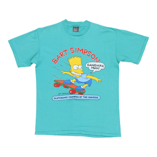 1990 The Simpsons Bart Simpson Gangway Man Shirt