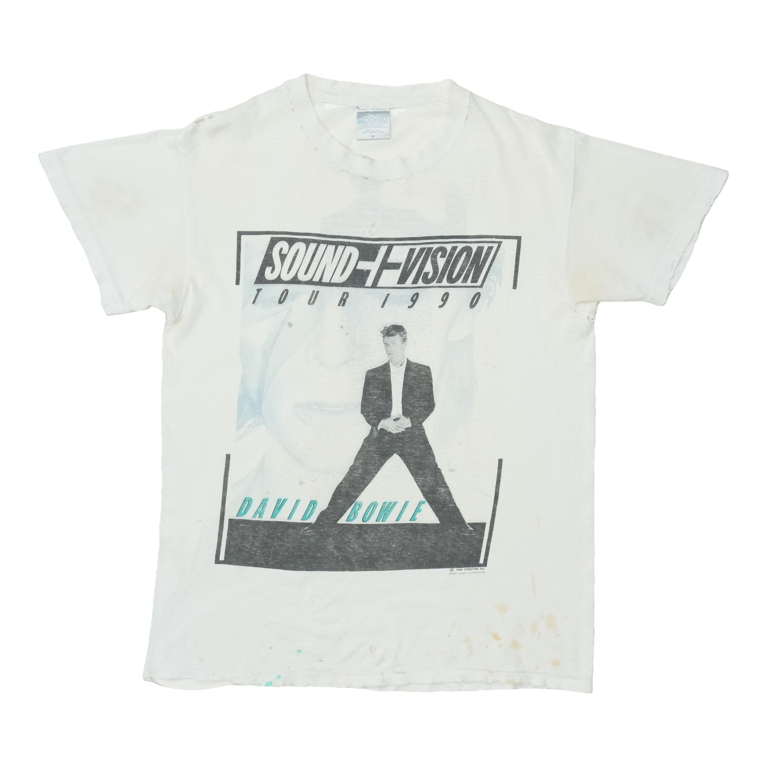 1990 David Bowie Sound + Vision Tour Shirt | Authentic Vintage Tee