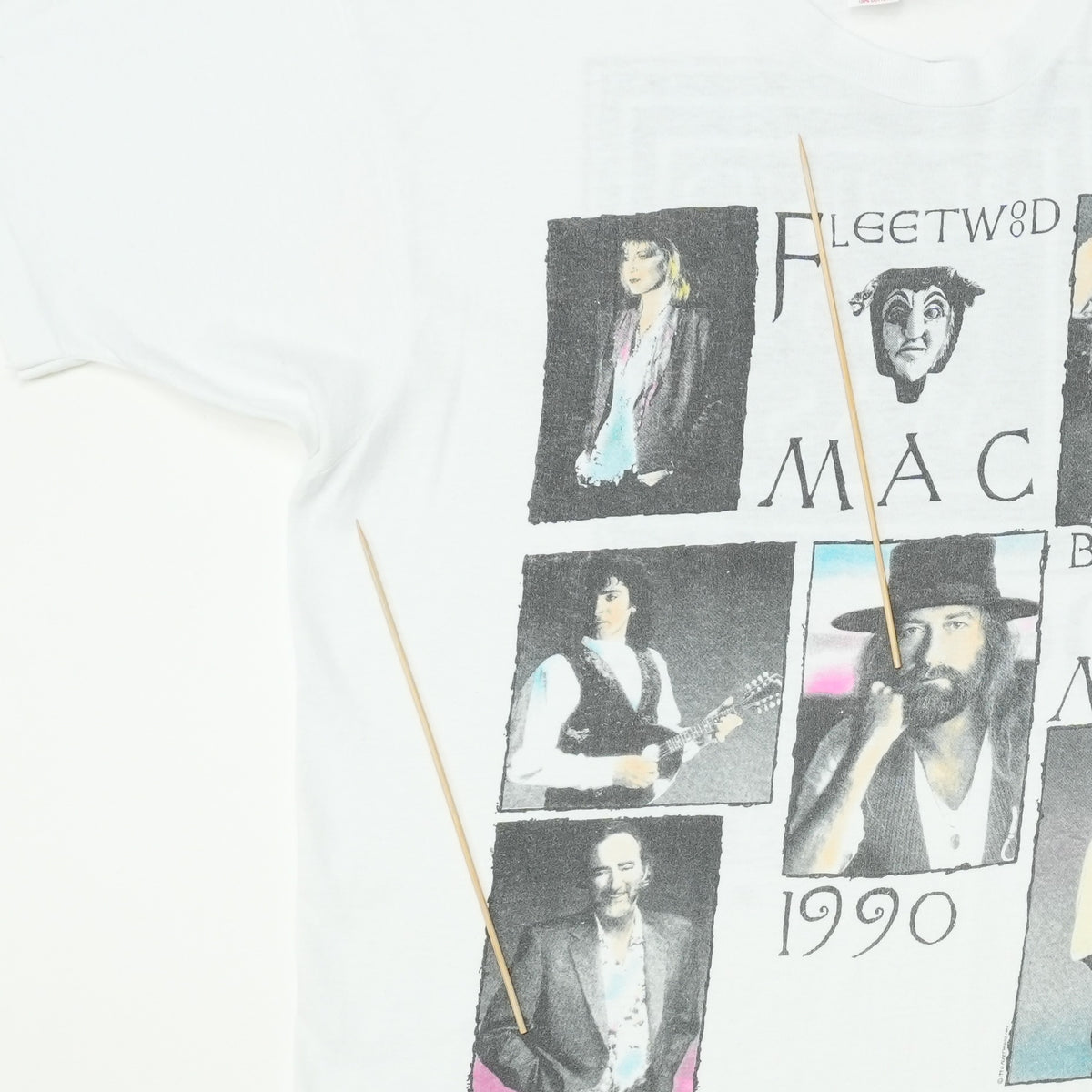 1990 Fleetwood Mac Behind The Mask Tour Shirt