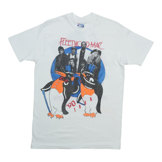 1990 Fleetwood Mac Behind the Mask World Tour Shirt Front