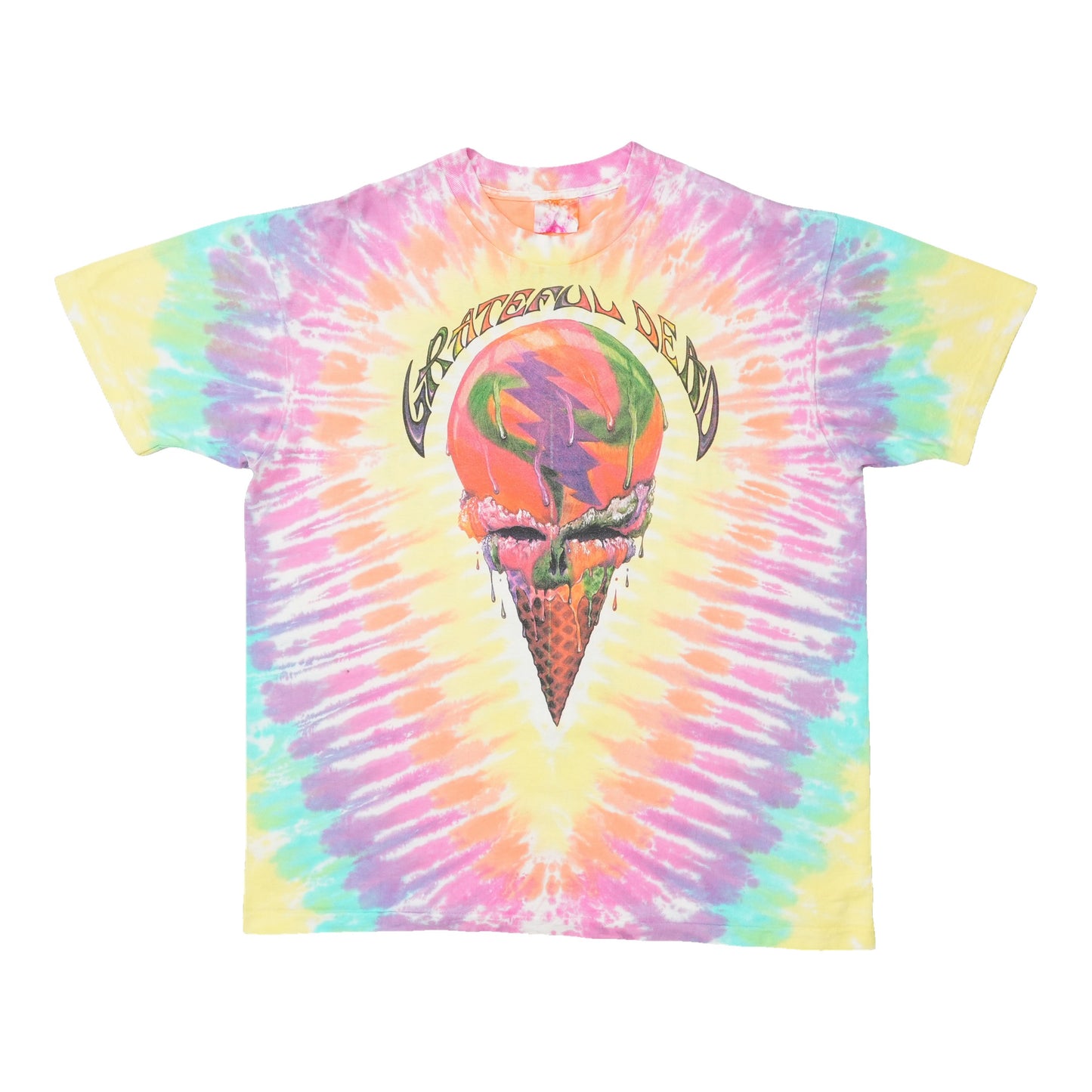 1990 Grateful Dead Chicago Concert Tie Dye Shirt