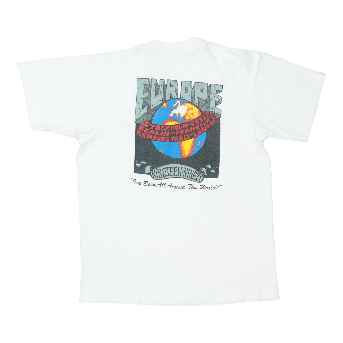 1990 Grateful Dead Europe Tour Shirt