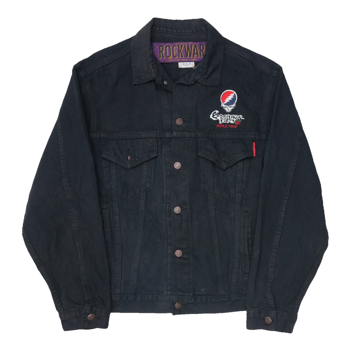 1990 Grateful Dead World Tour Denim Jacket