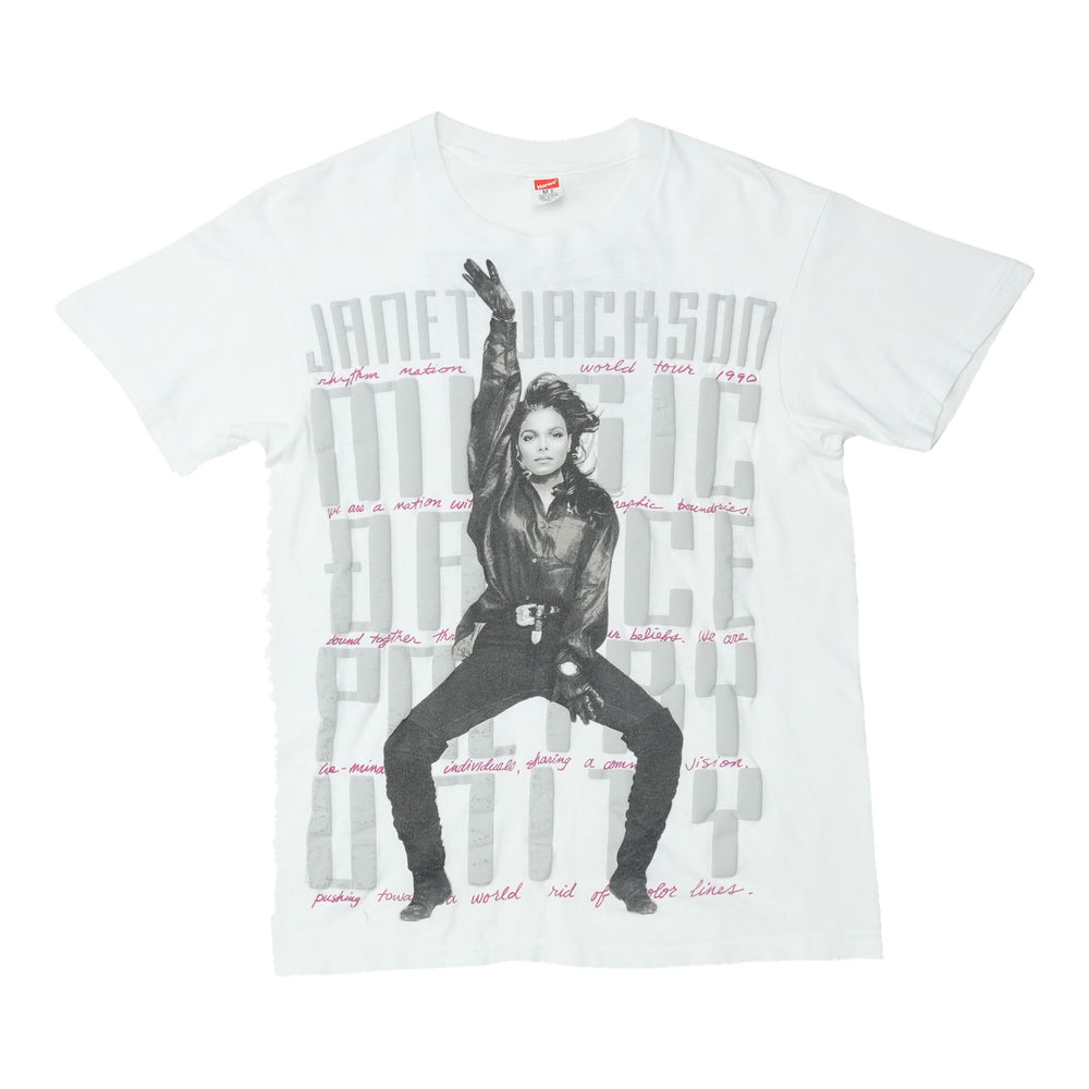 1990 Janet Jackson Rhythm Nation World Tour Shirt