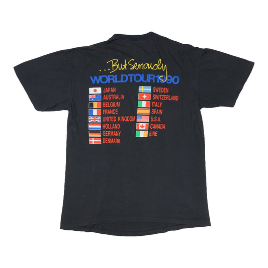 1990 Phil Collins But Seriously World Tour Shirt