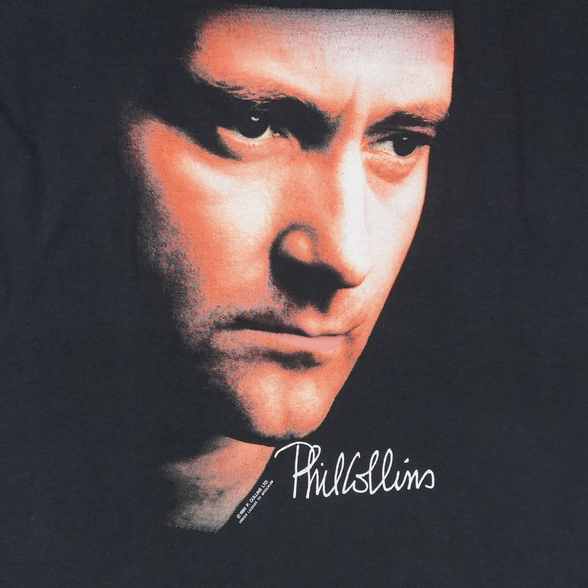 1990 Phil Collins But Seriously World Tour Shirt