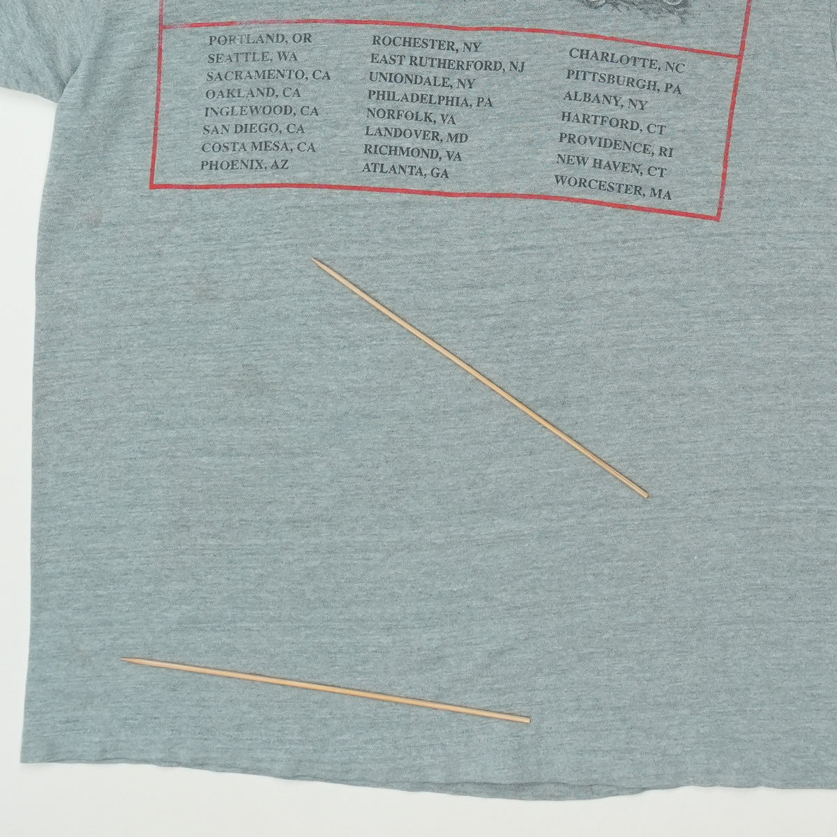 1990 Rush Presto Tour Shirt
