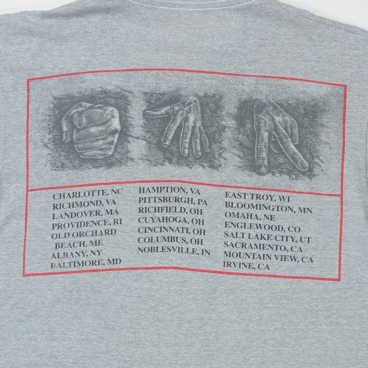 1990 Rush Presto Tour Shirt