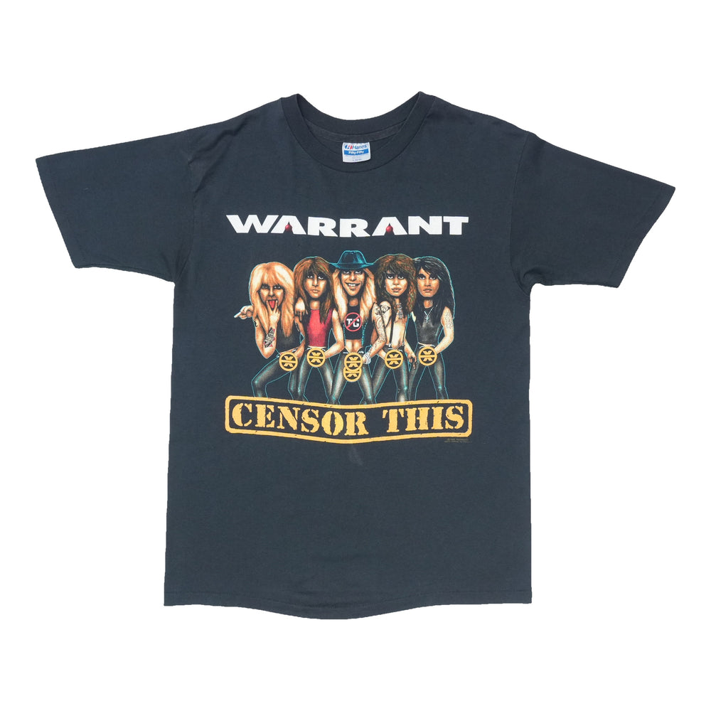 1990 Warrant Censor This Shirt