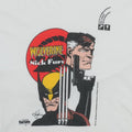 1990 Wolverine Nick Fury Comics Forum Shirt Detail 2