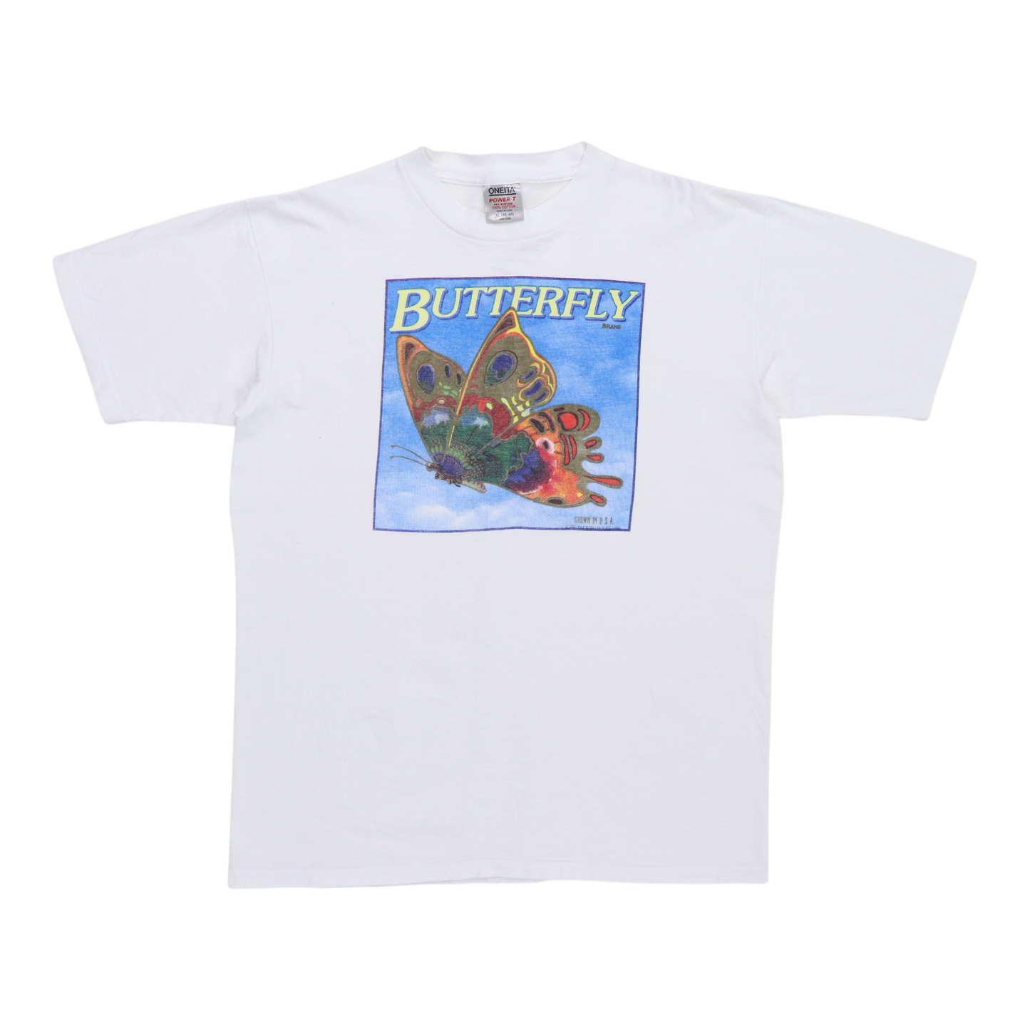 1990 Butterfly Grown In USA Shirt