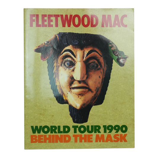 1990 Fleetwood Mac Behind The Mask Tour Program