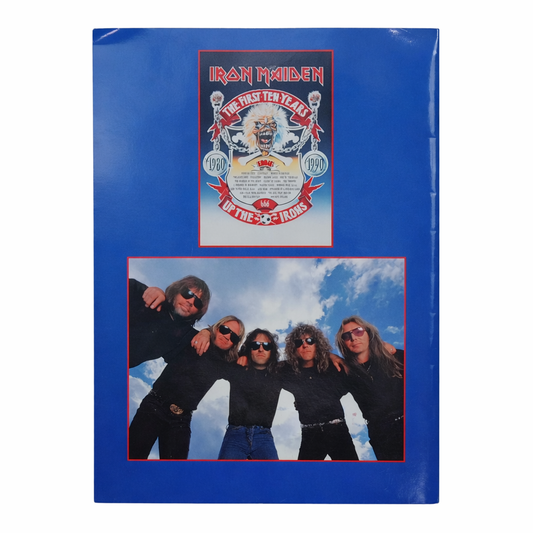 1990 Iron Maiden No Prayer On The Road Tour Program