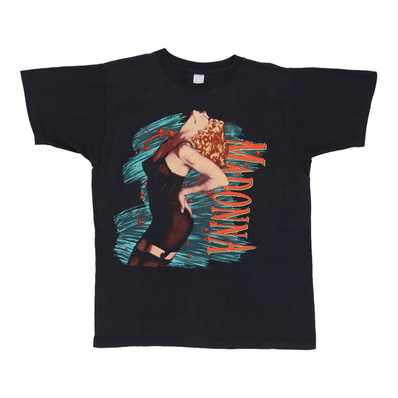 1990 Madonna Blonde Ambition World Tour Shirt | Authentic Vintage