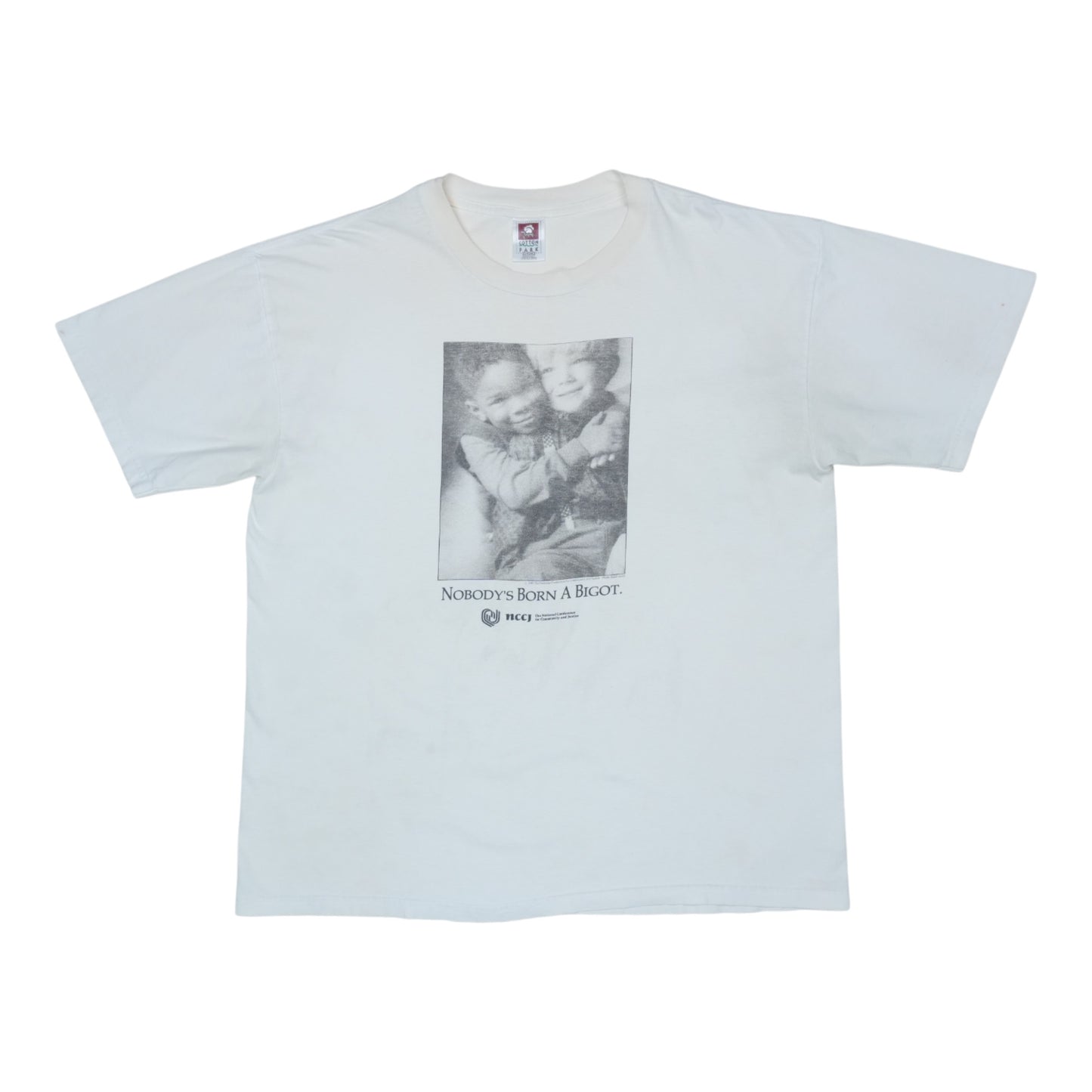 1990 Nobody's Born A Bigot Shirt