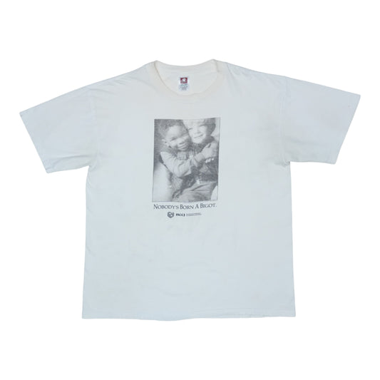 1990 Nobody's Born A Bigot Shirt
