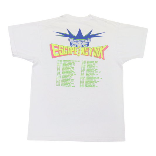 1990 Ramones I Wanna Be Well Tour Shirt Back