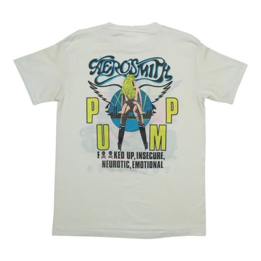 1990 Aerosmith Pump Tour Shirt Back