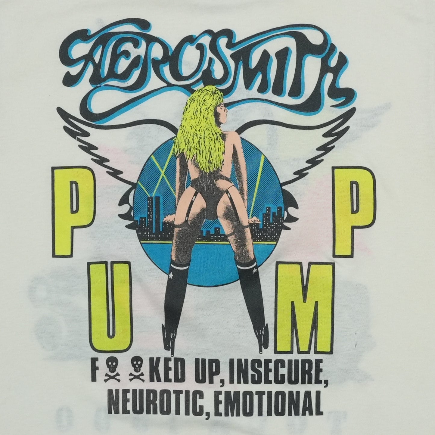 1990 Aerosmith Pump Tour Shirt Detail 6