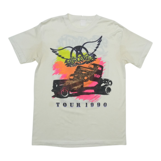 1990 Aerosmith Pump Tour Shirt Front