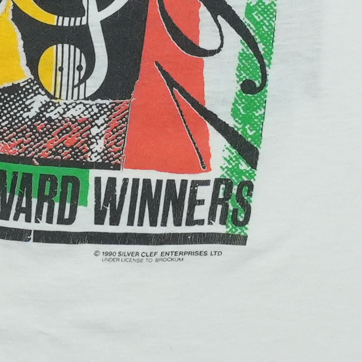 1990 Knebworth Silver Clef Award Winners Shirt Detail 3
