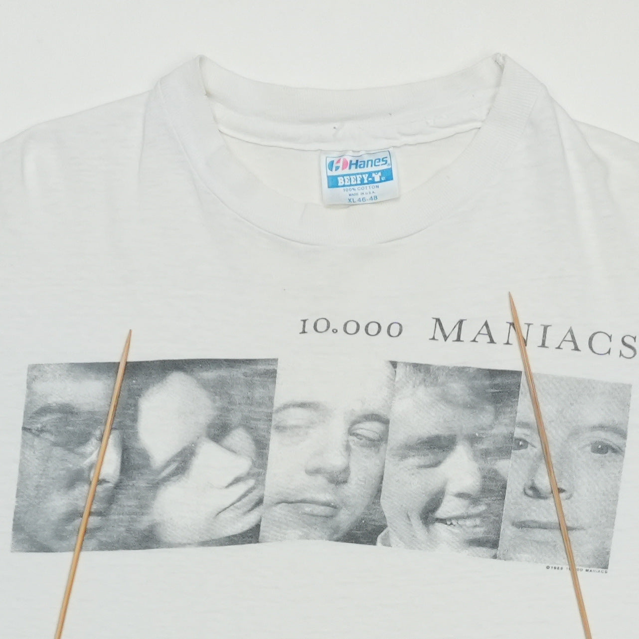 1990s 10,000 Maniacs Shirt Detail 3