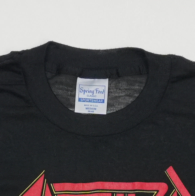 1990s Anthrax Don't You F'n Look At Me Shirt Detail 2