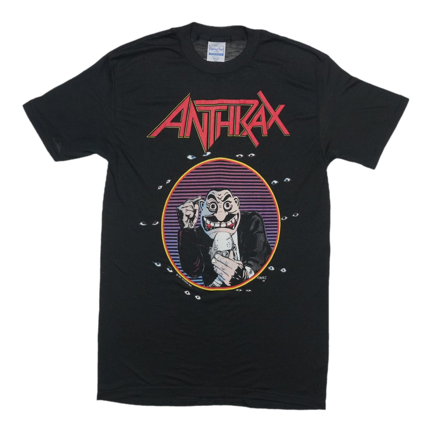 1990s Anthrax Don't You F'n Look At Me Shirt Front