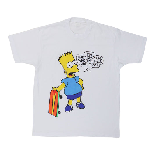 1990s Bart Simpson Who The Hell Are You Shirt