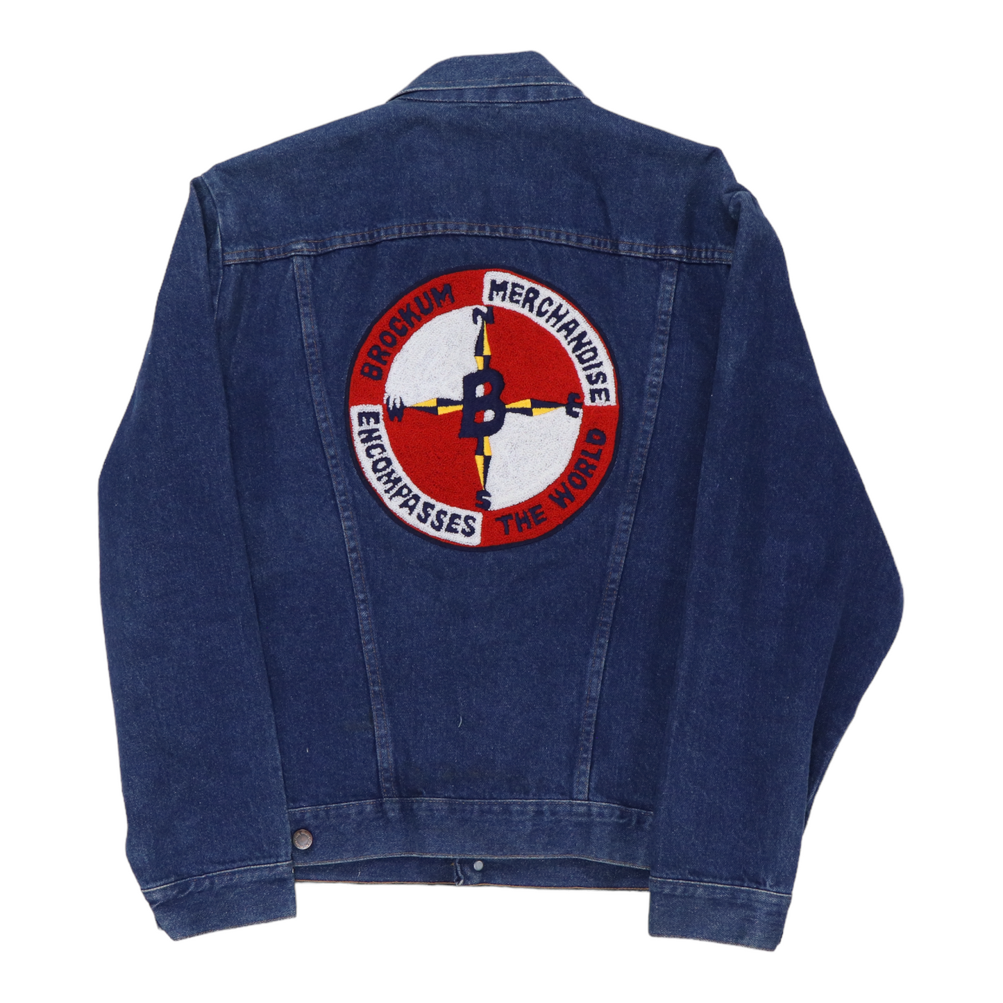 1990s Brockum Merchandise Denim Jacket