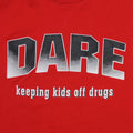 1990s DARE Keeping Kids Off Drugs Shirt Tag