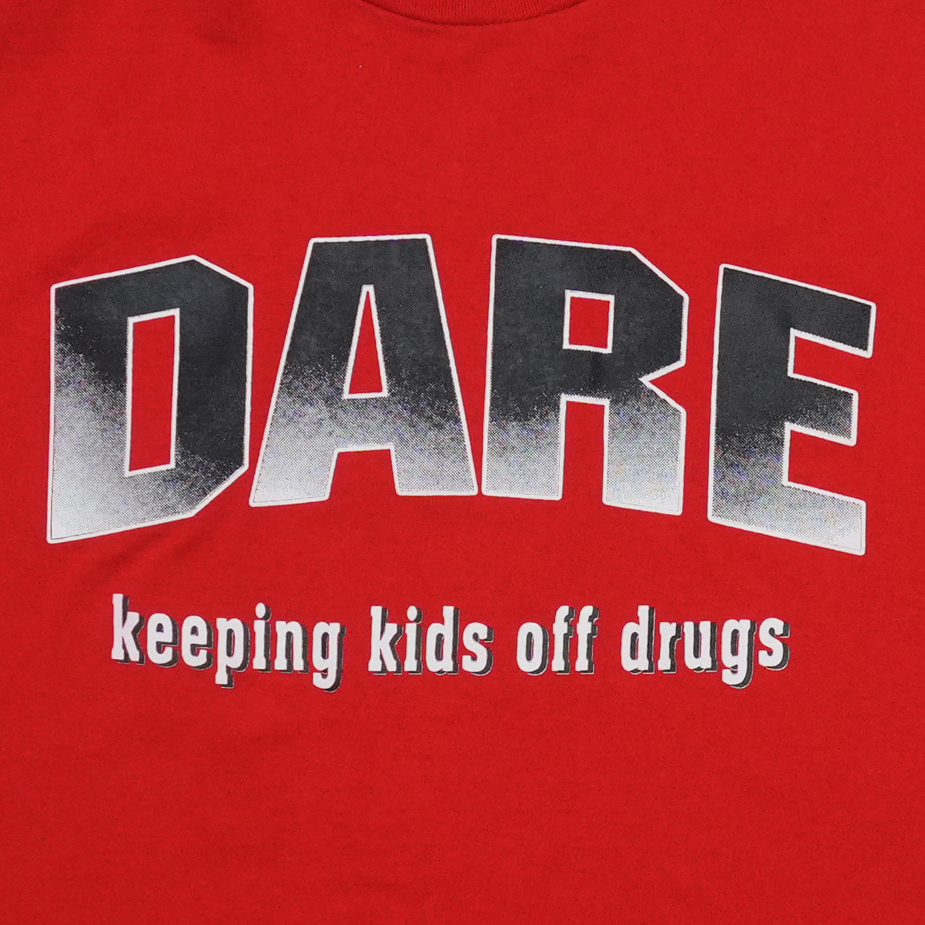 1990s DARE Keeping Kids Off Drugs Shirt Tag