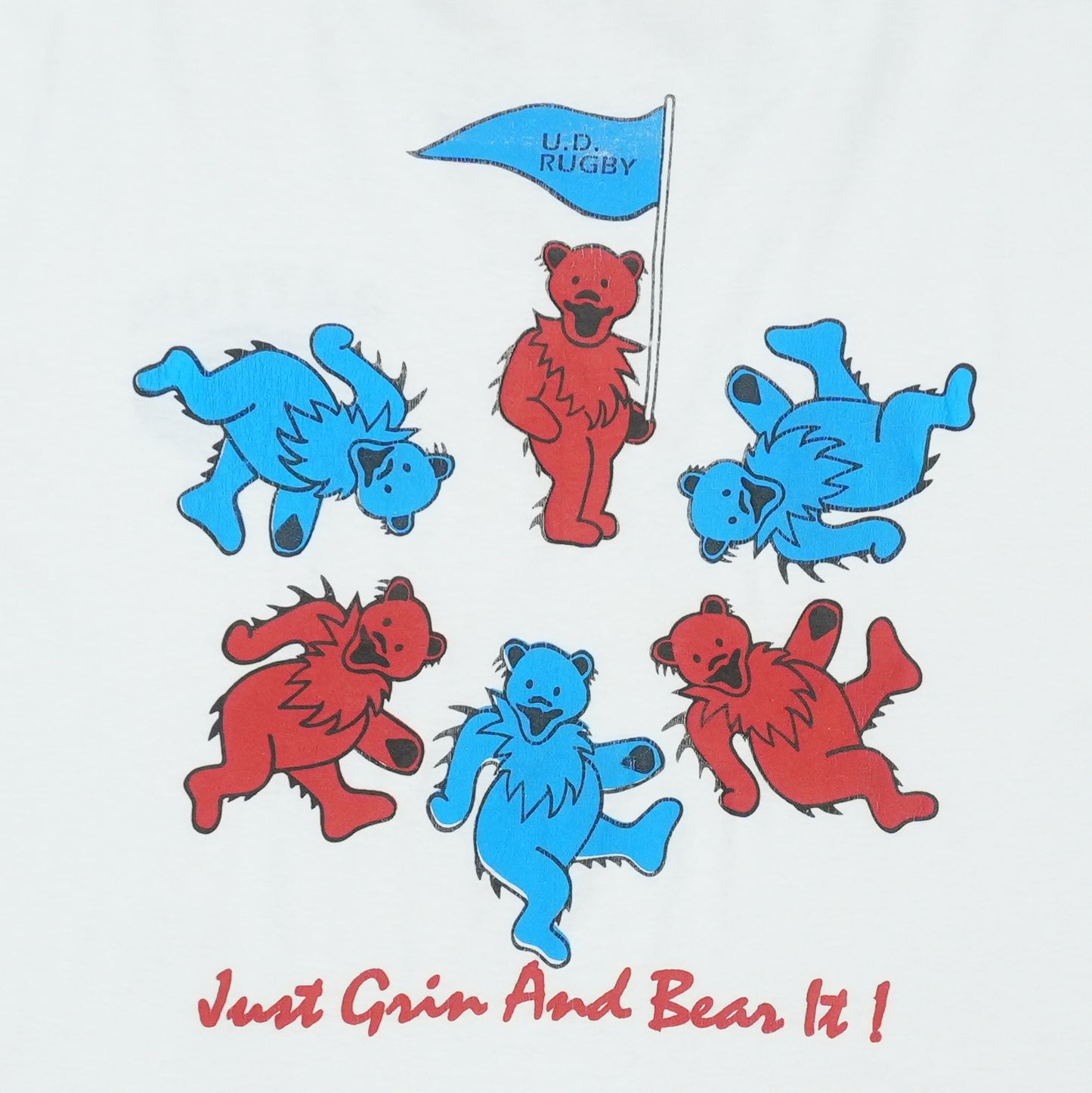 1990s Dayton Rugby Grateful Dead Bears Shirt