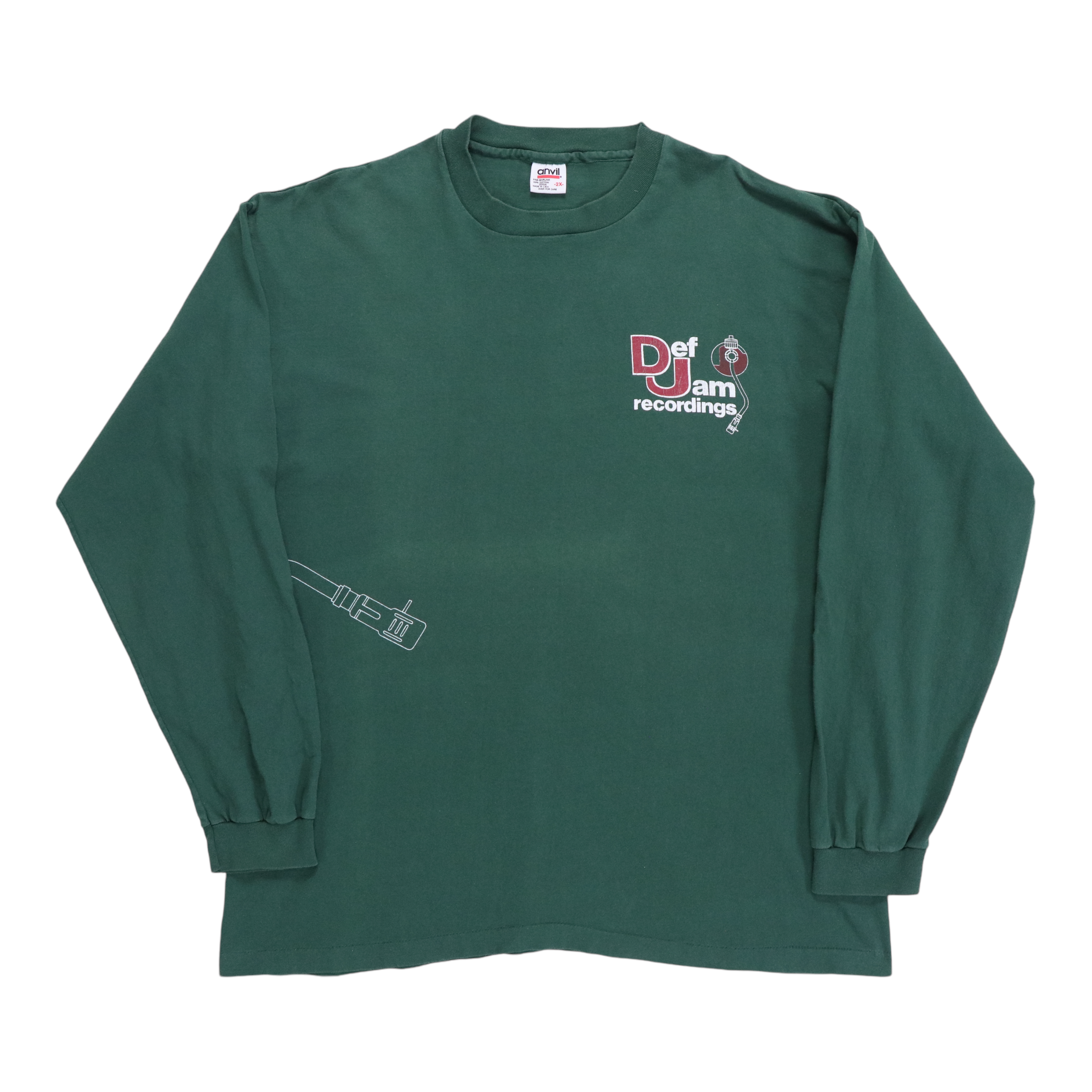 1990s Def Jam Recordings Long Sleeve Shirt | Authentic Vintage Tee