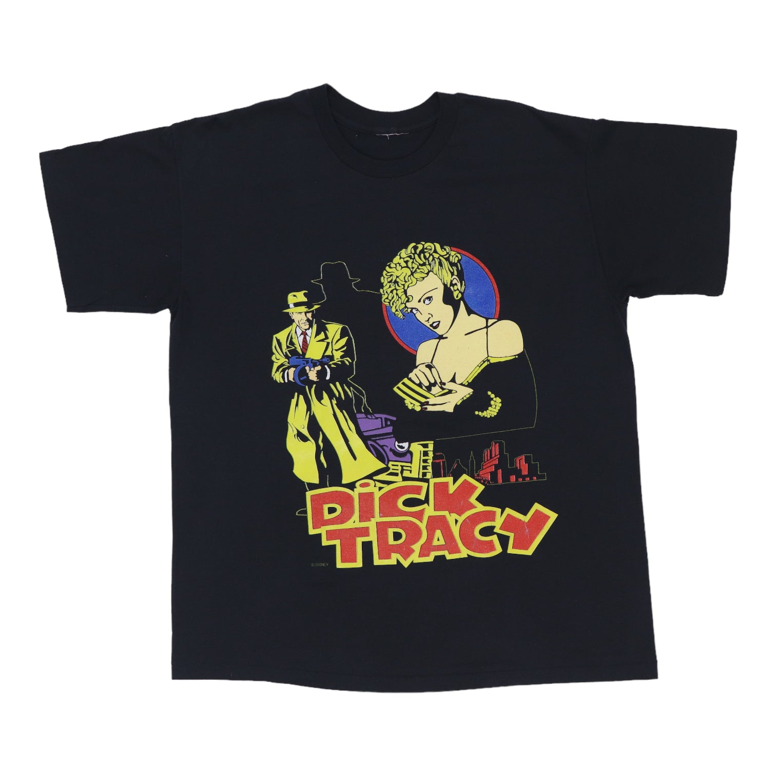 1990s Dick Tracy Shirt | Authentic Vintage Tee – WyCo Vintage