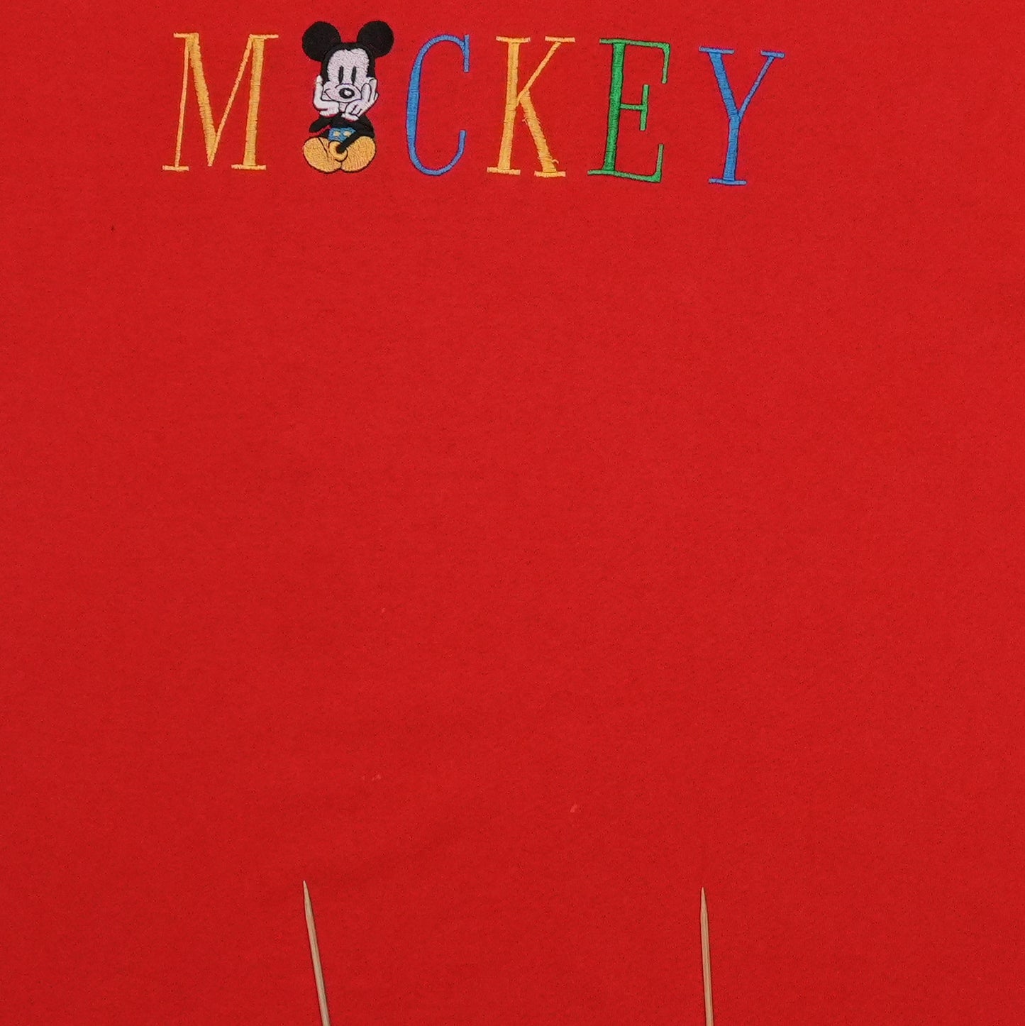 1990s Disney Mickey Mouse Shirt Detail 2