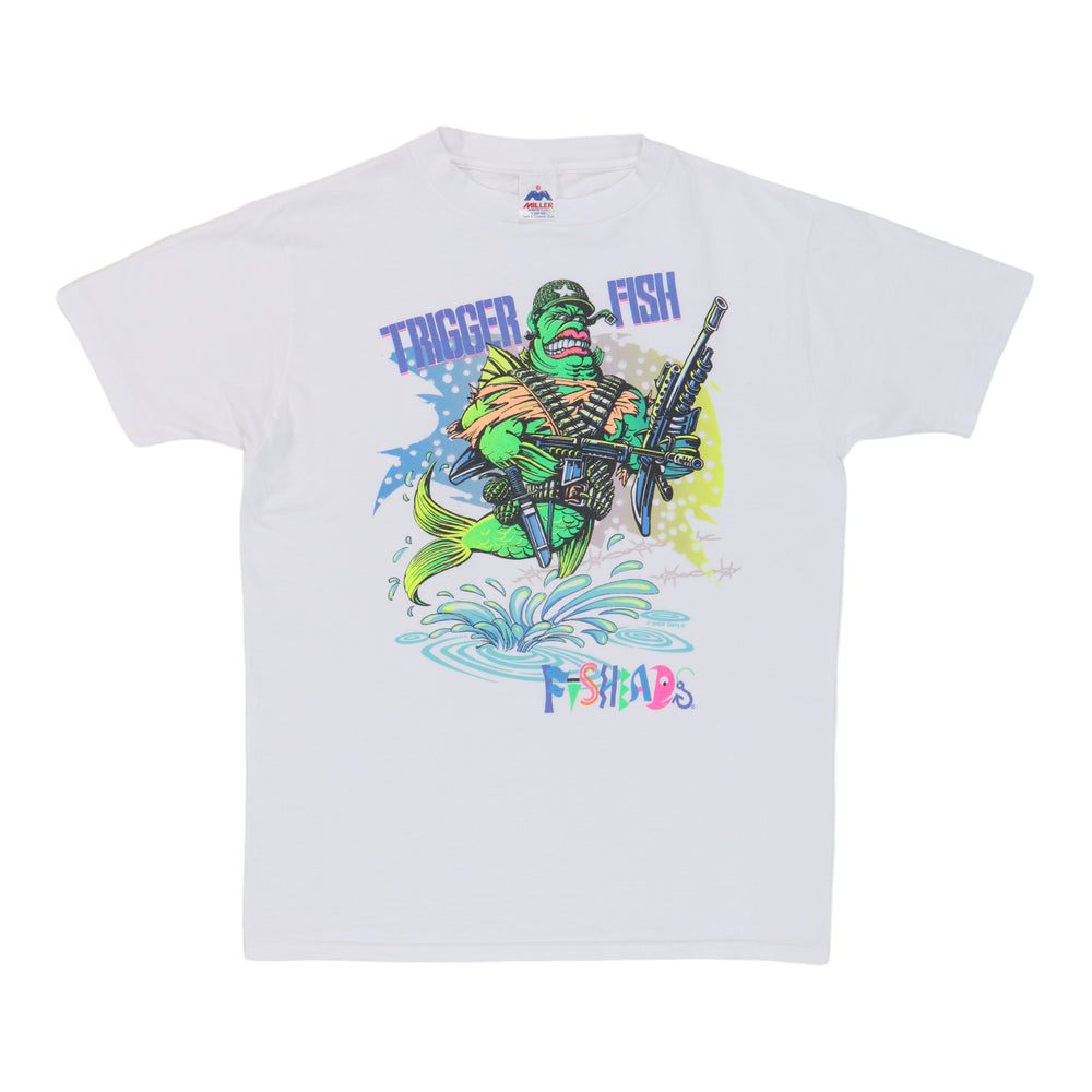 1990s Fishheads Trigger Fish Shirt