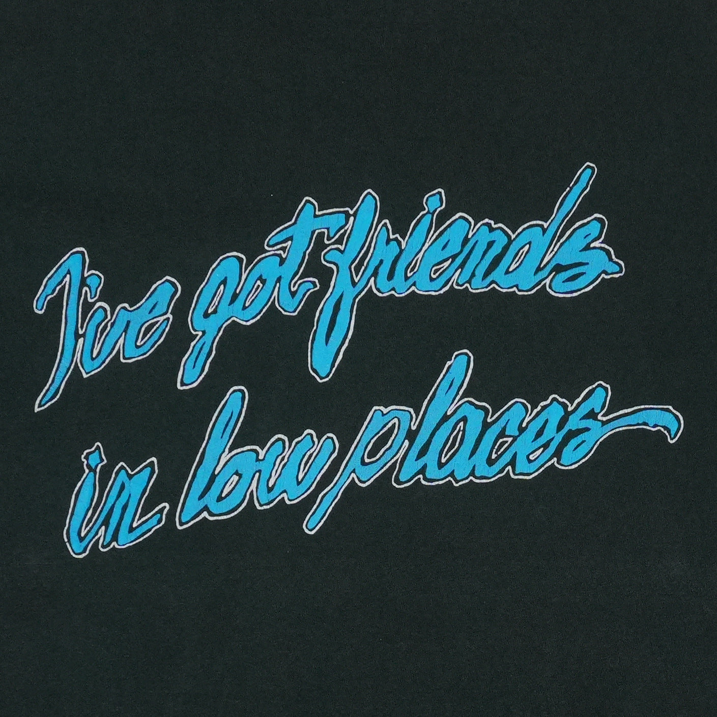 1990s Garth Brooks Friends In Low Places Shirt Detail 5