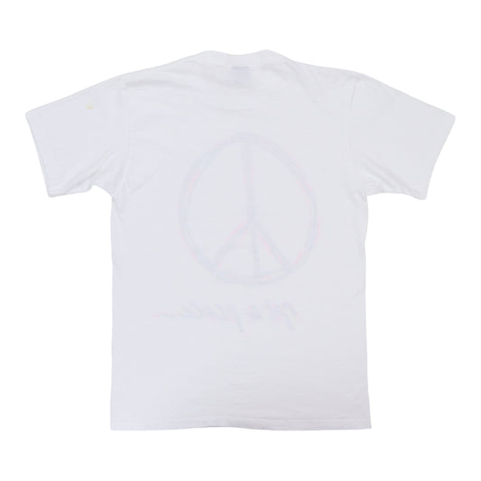 1990s Get A Peace Sign Shirt Back