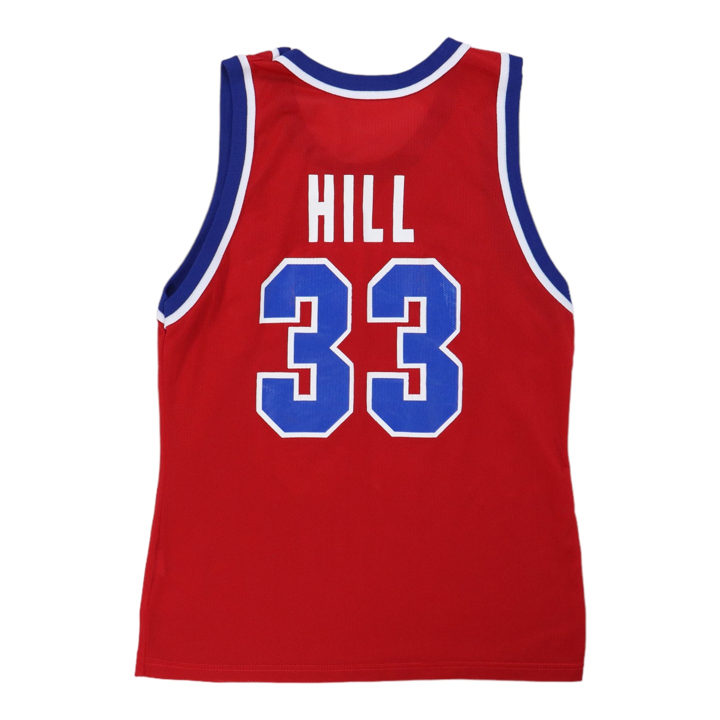 Vintage 90s Grant Hill Detroit Pistons NBA Basketball Champion