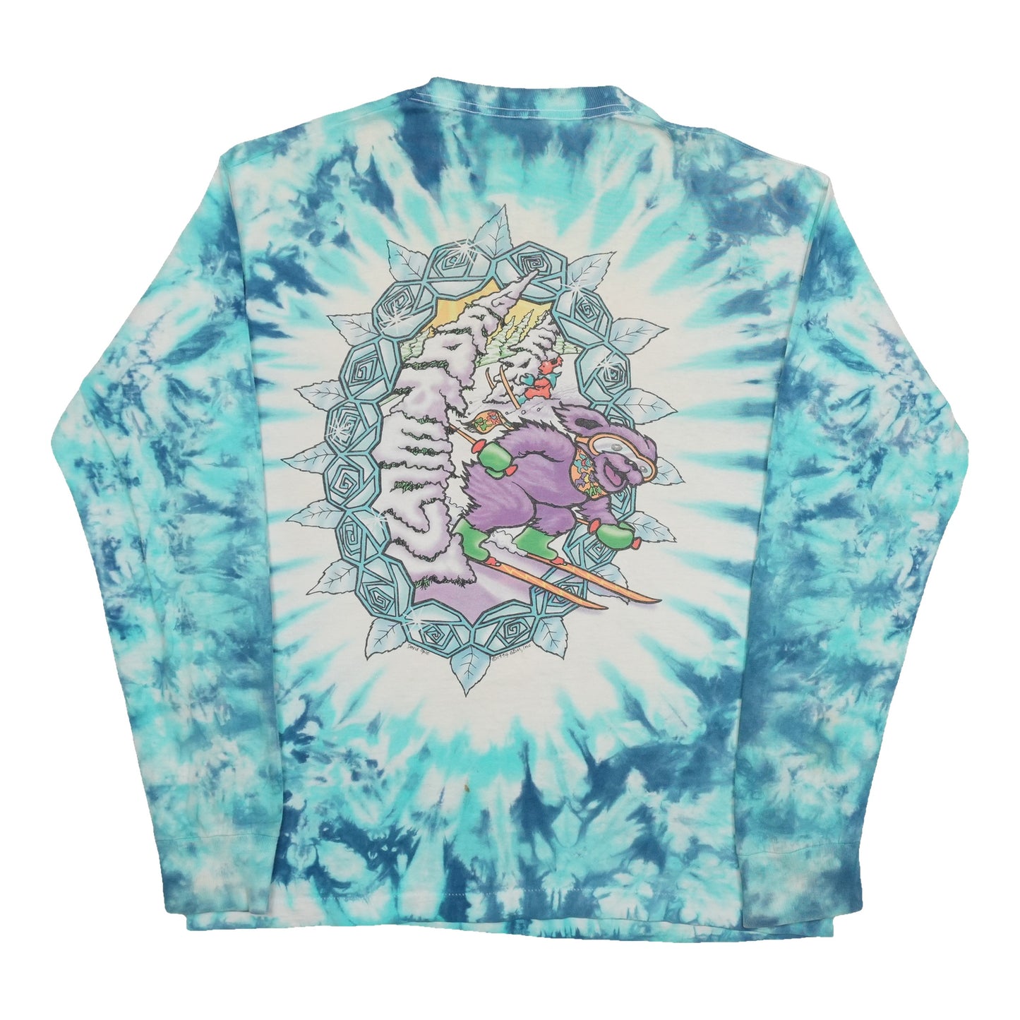 1990s Grateful Dead Snowboard Bear Long Sleeve