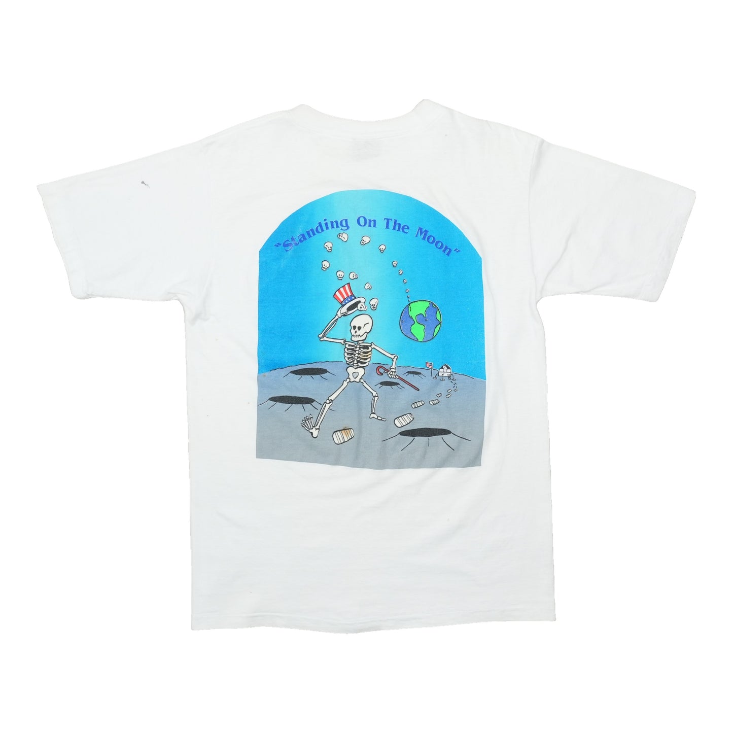 1990s Grateful Dead Standing On The Moon Shirt