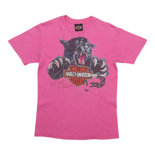 1990s Harley Davidson Panther Shirt Front